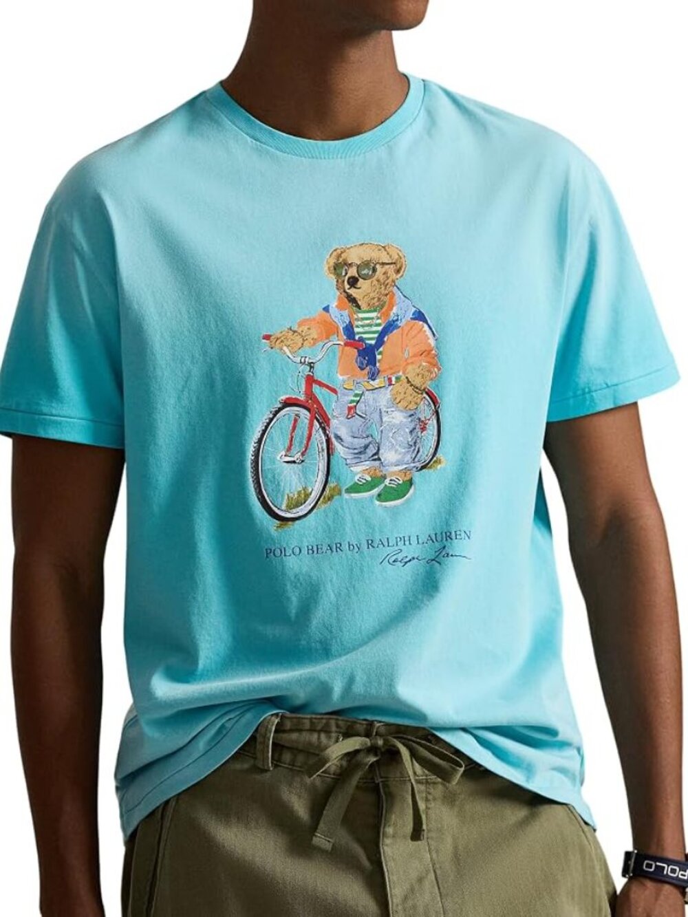 POLO RALPH LAUREN Mens Classic Fit Polo Bear Jersey T-Shirt